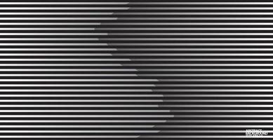 Striped texture, Abstract warped Diagonal Striped Background, wave lines texture. Brand new style for your business design, vector template for your ideas