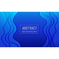 papercut abstract background gradient blue vector