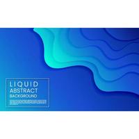 papercut abstract background liquid style vector