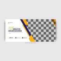all kind of social media post and web banner. vector