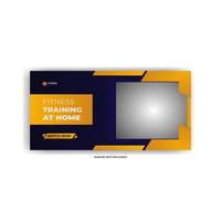 all kind of social media post and web banner. vector