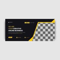 all kind of social media post and web banner. vector