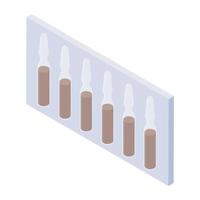 Test Tubes Concepts vector