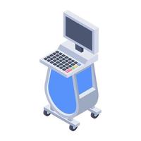 Diagnostic Machine Concepts vector