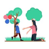Picnic Time Concepts vector