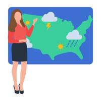 Weather News Concepts vector