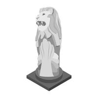 Ancient Statue Concepts vector