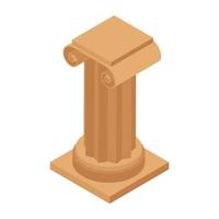 Ancient Column Concepts vector