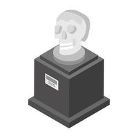 Skull Display Concepts vector