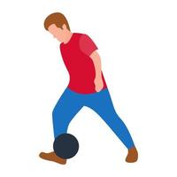 Ball Playing Concepts vector