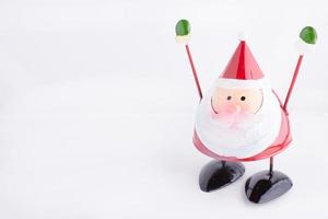 Santa Claus toy in metal photo