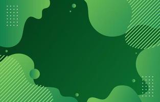 Green Abstract Dynamic Background vector