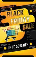 Black Friday Sale Poster vector