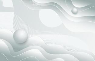 Gradient Abstract White Background vector