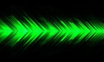 Abstract green arrow light power geometric direction design modern futuristic technology creative background vector