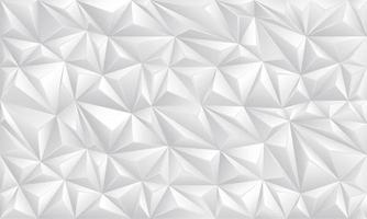 Abstract white polygon geometric seamless futuristic technology design background texture vector