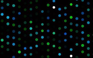 Dark Blue, Green vector layout with circle shapes.