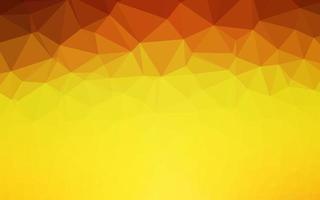 Light Orange vector low poly texture.