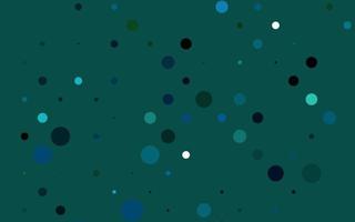 Light Blue, Green vector layout with circle shapes.