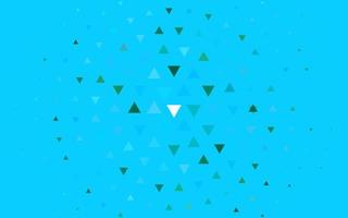 Light Blue, Green vector texture in triangular style.