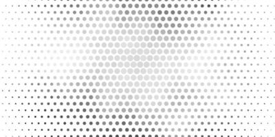 Light Gray vector pattern with spheres.