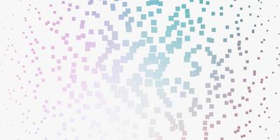 Light Green, Red vector template with rectangles.