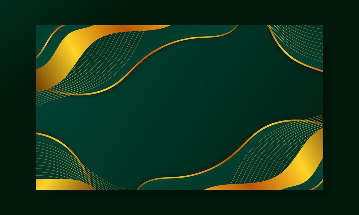 Green And Gold Background Vector Art, Icons, and Graphics for Free Download