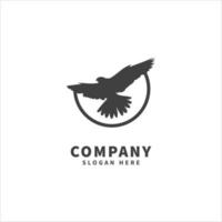 Bird logo template design vector icon illustration