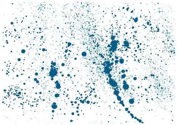 Distressed Effect. Old vintage scratches, stain, paint splats, spots. Vector textured