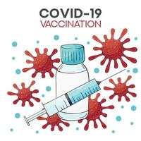 Coronavirus protection. Fight against coronavirus vector concept