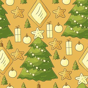 Pattern in hand draw style. Can be used for fabric, packaging, wrapping paper, textile and etc vector