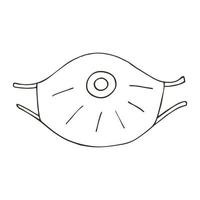 Vector icon in hand draw style. Image isolated on white background