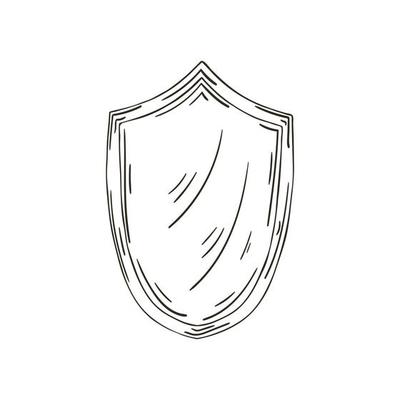 Vector icon in hand draw style. Image isolated on white background