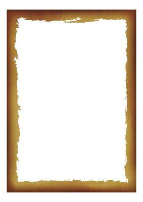old paper frame