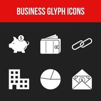 Unique Business vector icon set for commercial use