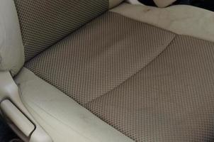 car upholstery dirty photo