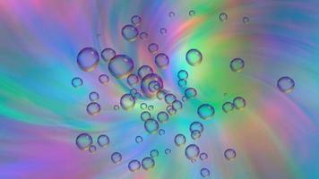 abstrakter mehrfarbiger Hintergrund mit Blasen video