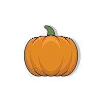 Halloween Pumpkin. Cartoon vector illustration