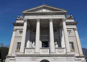 Tempio Voltiano Volta Temple in Como photo