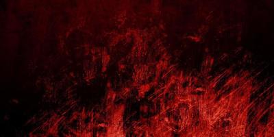 Red Scary background. Dark grunge red texture concrete photo