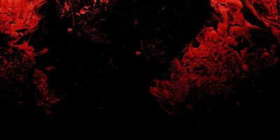 Red Scary background. Dark grunge red texture concrete photo
