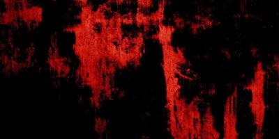 Red Scary background. Dark grunge red texture concrete photo