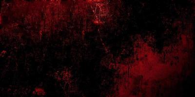 Red Scary background. Dark grunge red texture concrete photo