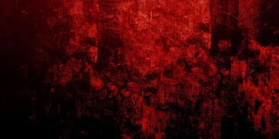 Red Scary background. Dark grunge red texture concrete photo