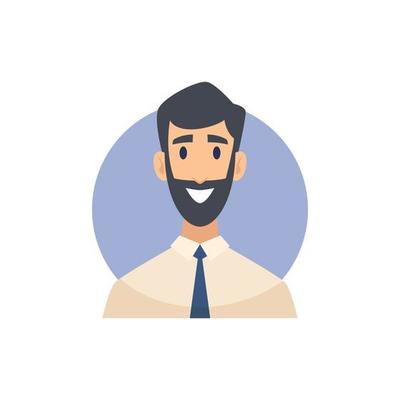 Muslim avatars arabic male female characters front view portraits faces vector east people avatar muslim man woman illustration