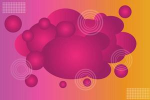 colorful liquid gradient abstract wallpaper background vector