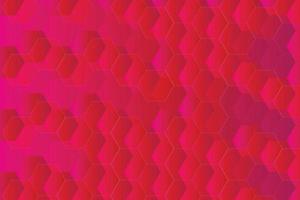 3D red geometric abstract wallpaper background vector