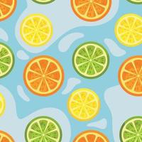 Pattern web pattern lemons background texture - Vector