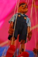 Doll wood Pinocchio handmade puppet