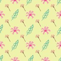 Floral Seamless Pattern Vector Design